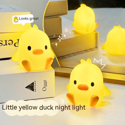 Small Yellow Duck Small Night Lamp Bedside Lamp