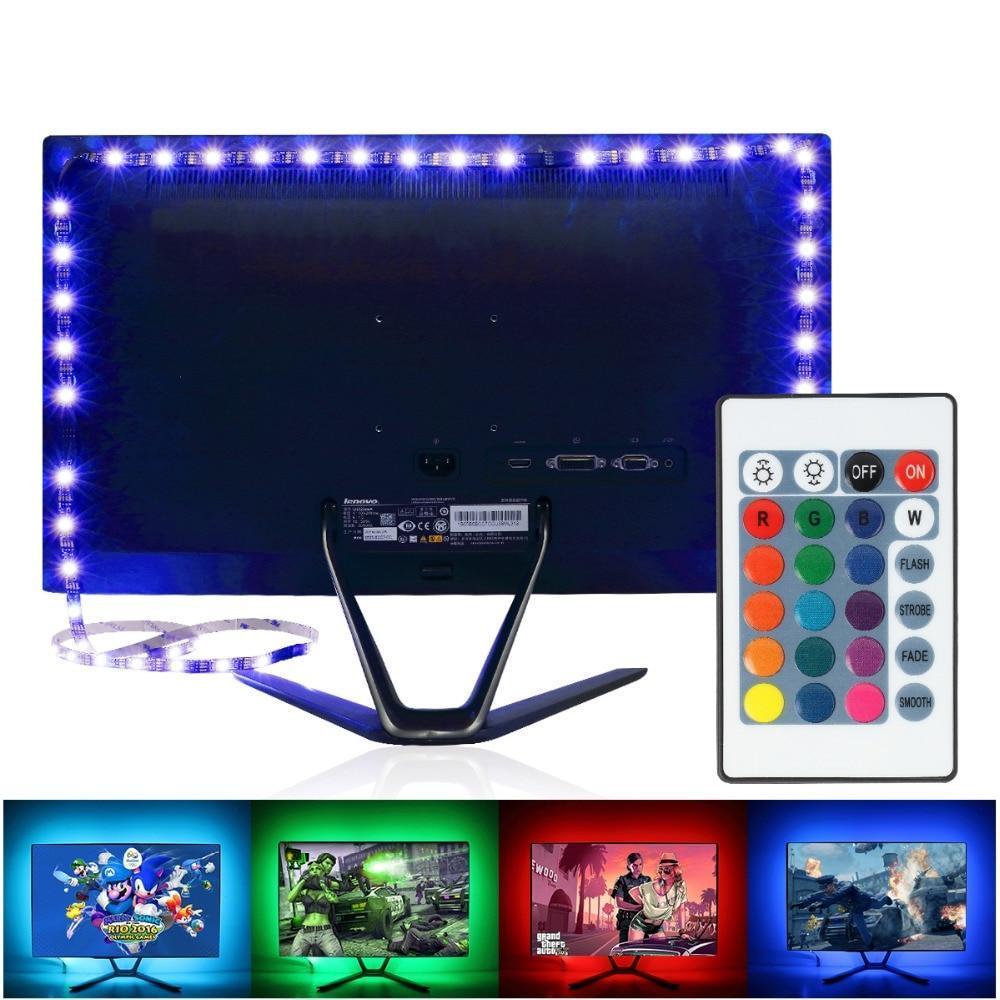 Color Changing LED Strip with Remote Control