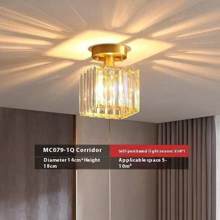 Copper Light Luxury Ceiling Lamp