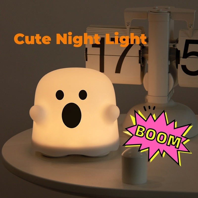 Home Decor Silicone Night Light Bedside Table Lamp