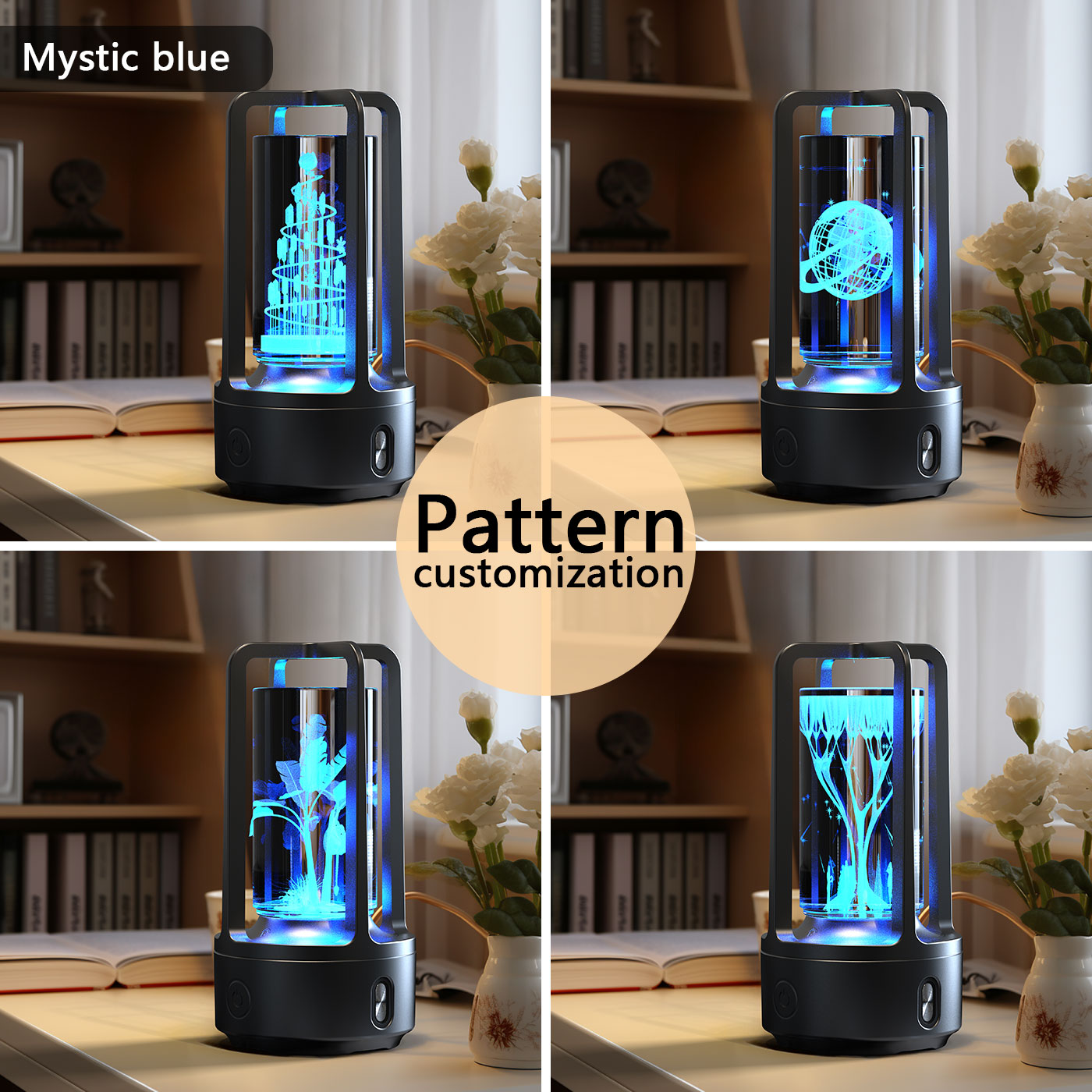 Audio Acrylic Crystal Lamp