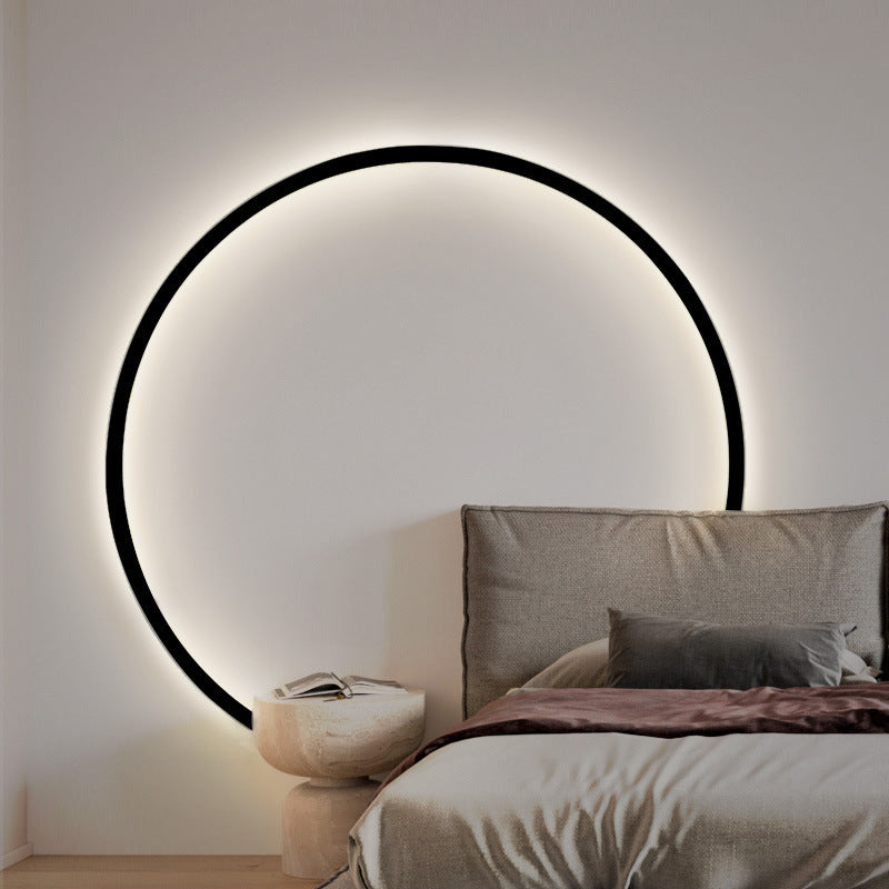 Modern Minimalist Living Room Background Wall Modeling Lamp