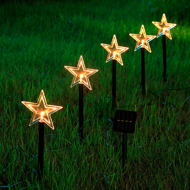 Solar Light Star Lamp  Waterproof Outdoor Lighting Christmas Lights