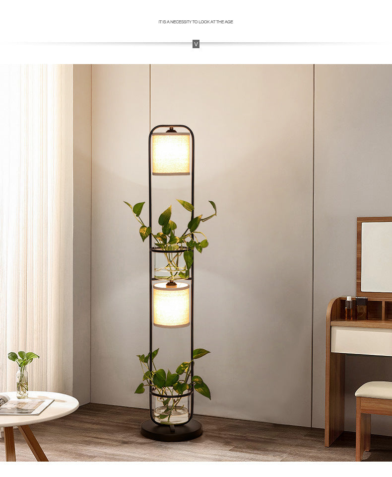 Minimalist Creative Garden Hydroponic Plant Glass Lamp