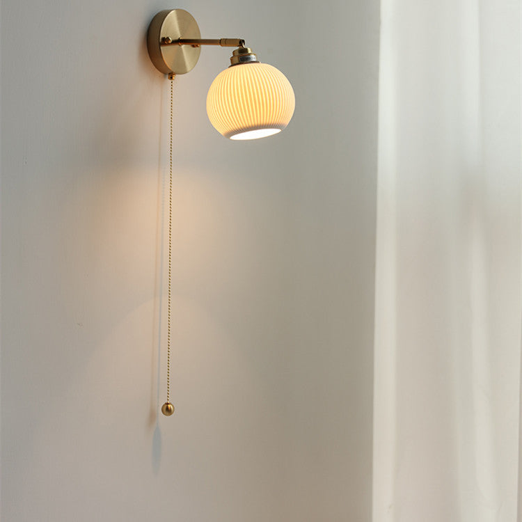 B&B Living Room Background Wall Study Pull Cable Lamp