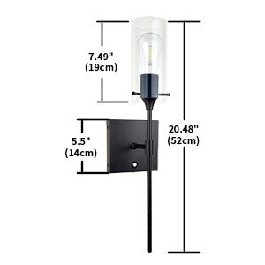 Dimmable Rechargeable Living Room Wall Light Without Wiring