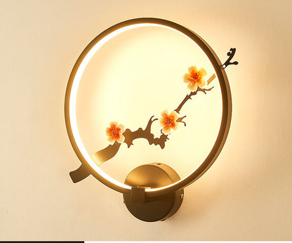 Simple Chinese Style Mural LED Wall Lamp