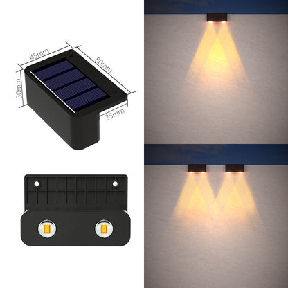 LED Aisle Fence Light Solar Energy Wall Lamp