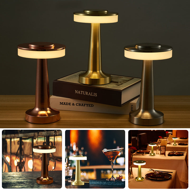 Touch Led Charging Table Lamp Creative Lamp Mushroom