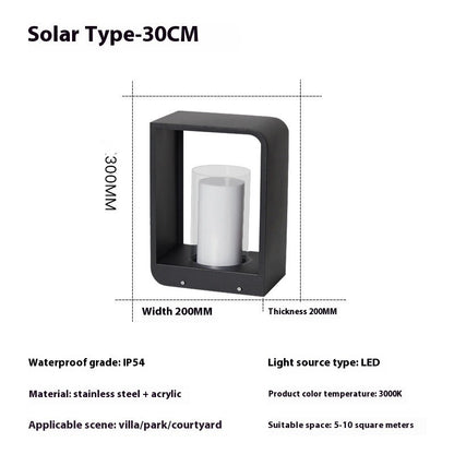 Solar Outdoor Light Waterproof Courtyard