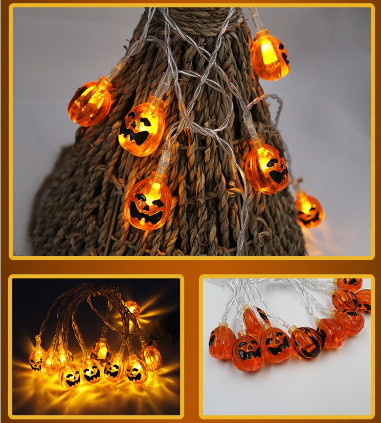 Halloween Decoration Pumpkin  Light  LED String Lights Lantern