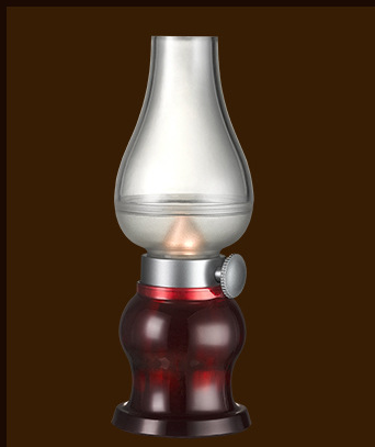 Retro Kerosene Lamp Bedside Induction Night Light