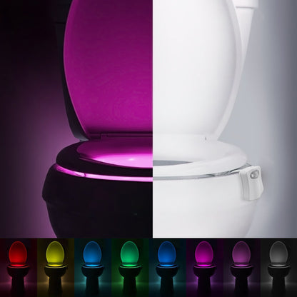 The new 8 color toilet lamp hanging selling LED Nightlight