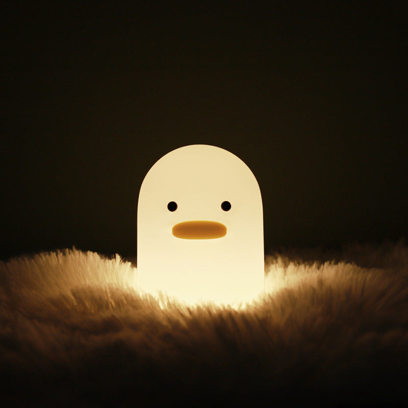 Nordic Cute Lovely Cartoon Dull Duck Led Night Light