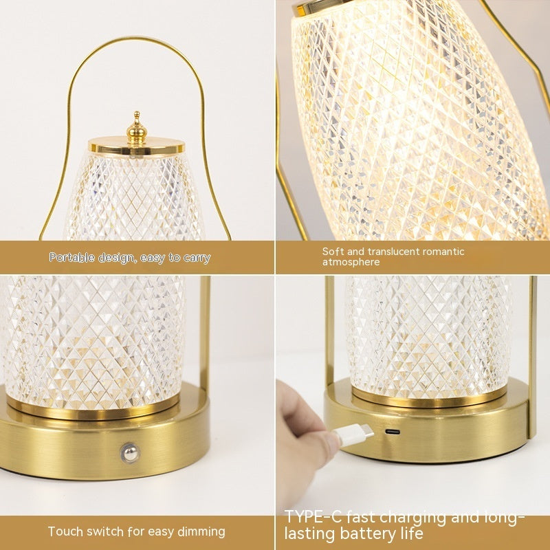 Creative Charging LED Portable Simplicity Table Lamp