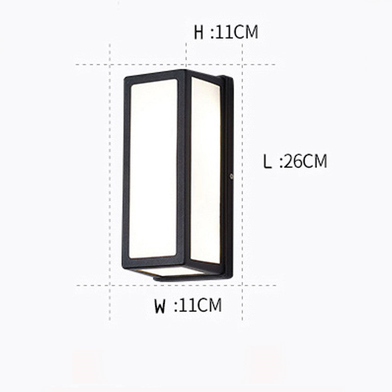 Outdoor Light Villa Aluminum Exterior Wall Light Door Front Light