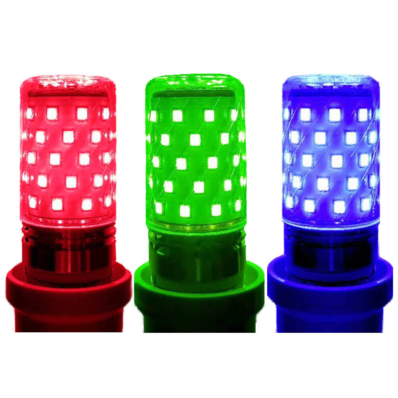 Led Color Bald Strong Color Light Corn Lamp Light Bulb