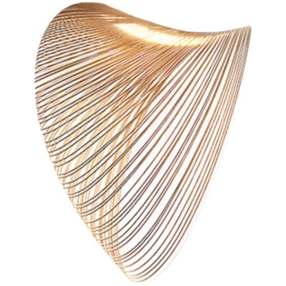 Special-shaped Woodcraft Ceiling Lamp Minimalist Decorative