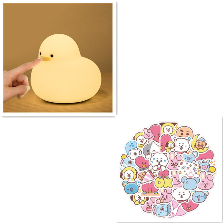 Duck  Silicone Lamp USB Rechargeable Dimmable