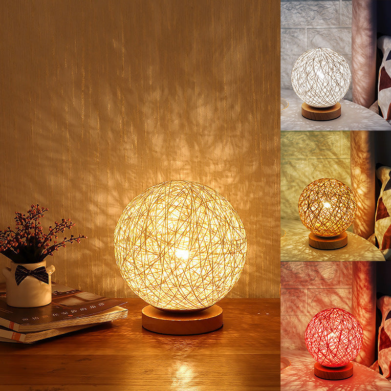 Sepak Takraw LED Night Light Creative Starry Sky Bedside