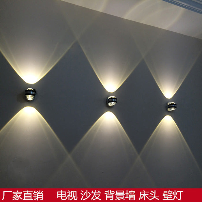 The Bedroom Wall Lamp Bedside Lamp LED Switch With Modern Lamp