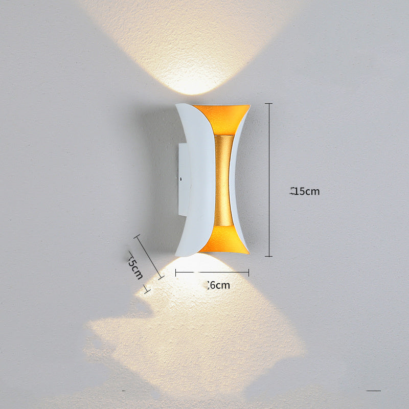 Simple Modern Living Room Bedroom Aisle Bedside Wall Lamp