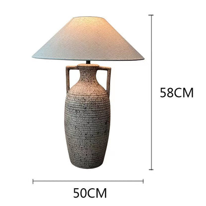 Ceramic Table Lamp Silent Style Large Modern Ornament