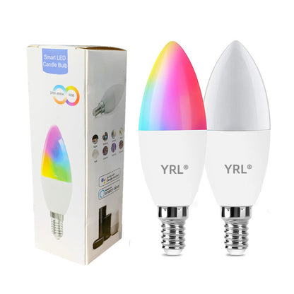 Smart WifI Led Lamp E14 RGB CW WW Led Bulb Dimmable