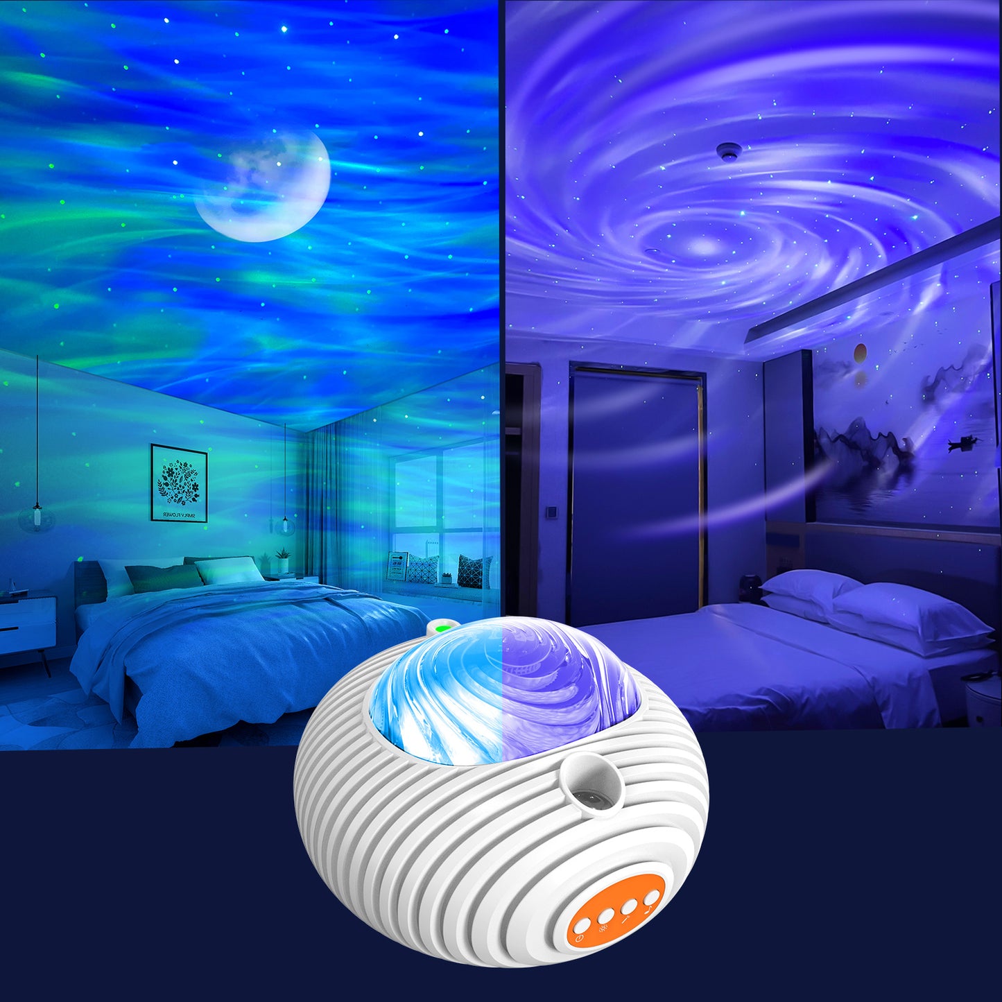 New Double Effect Northern Lights Projector Lamp