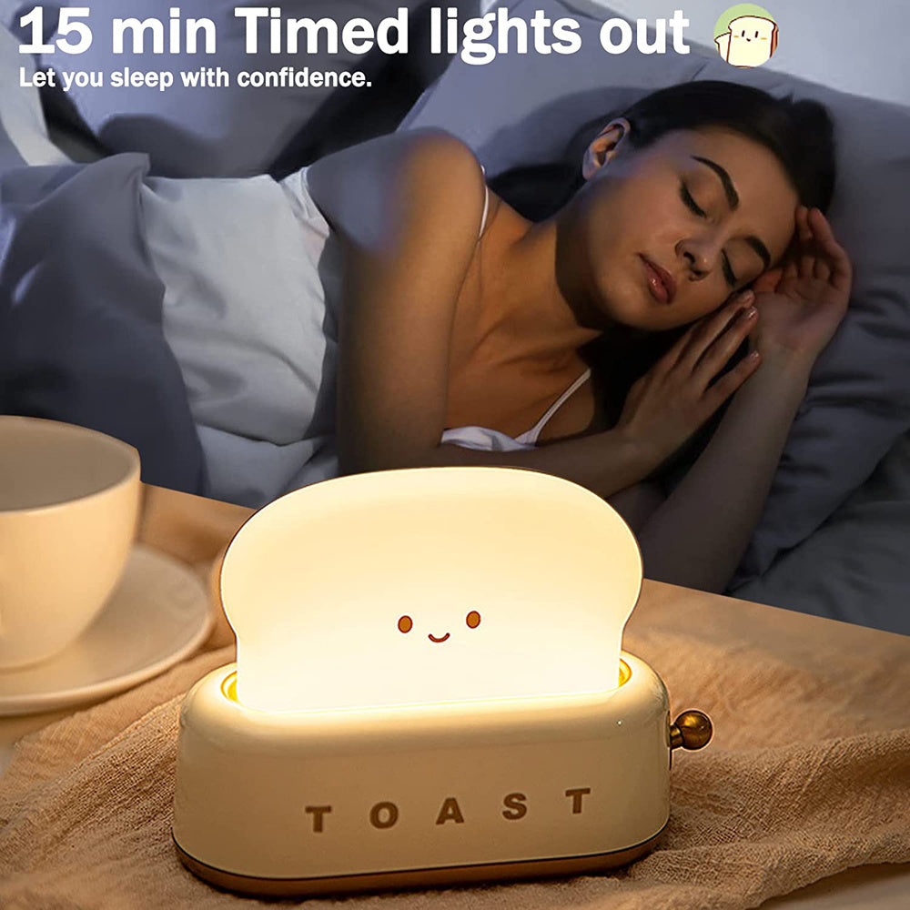 Creative LED Bread Maker Night Light Dimming Lamp