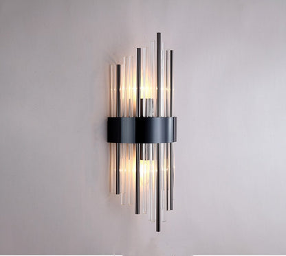 Modern Living Room Light Luxury Crystal Creative Wall Lamp