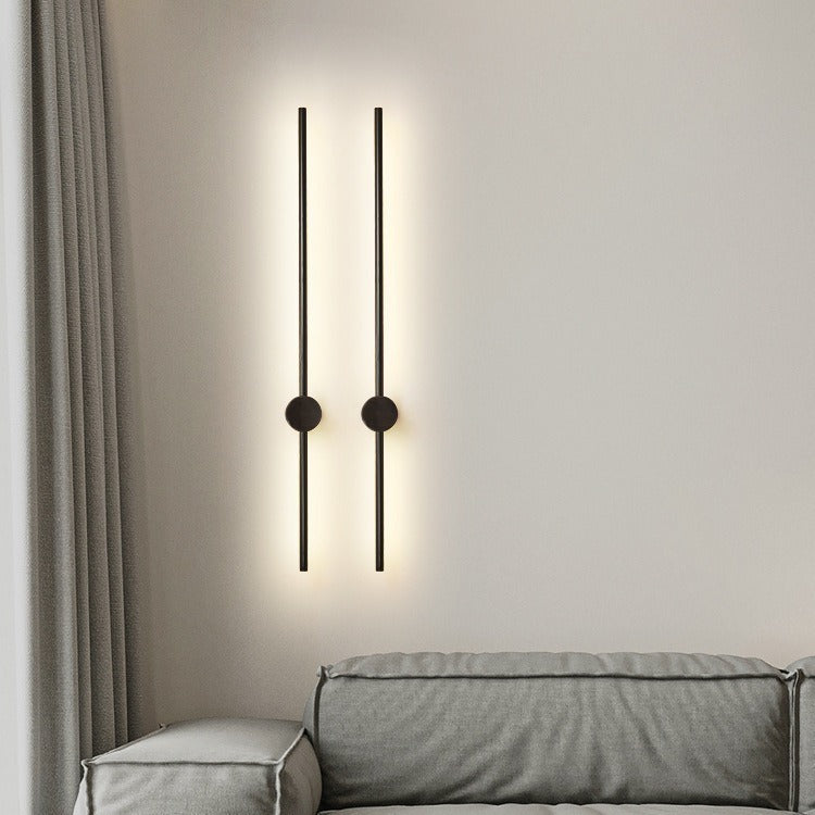 Rotatable Minimalist Strip Wall Lamp Simple Wall Light