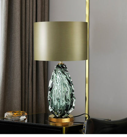 Post-modern Living Room Study Bedroom Glass Table Lamp