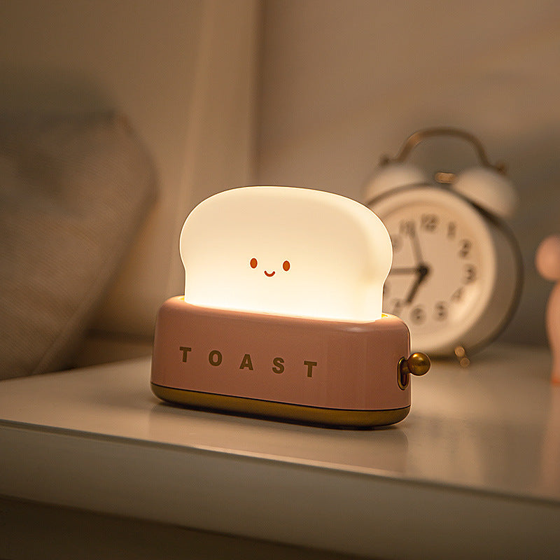 Creative LED Bread Maker Night Light Dimming Lamp