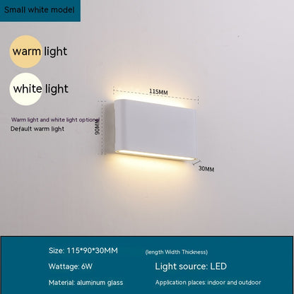 Simple LED Outdoor Waterproof Wall Lamp