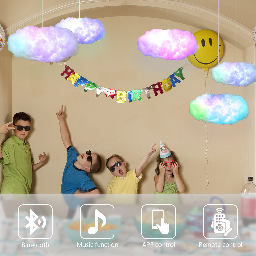 USB Cloud Light APP Control Music Synchronization 3D Light