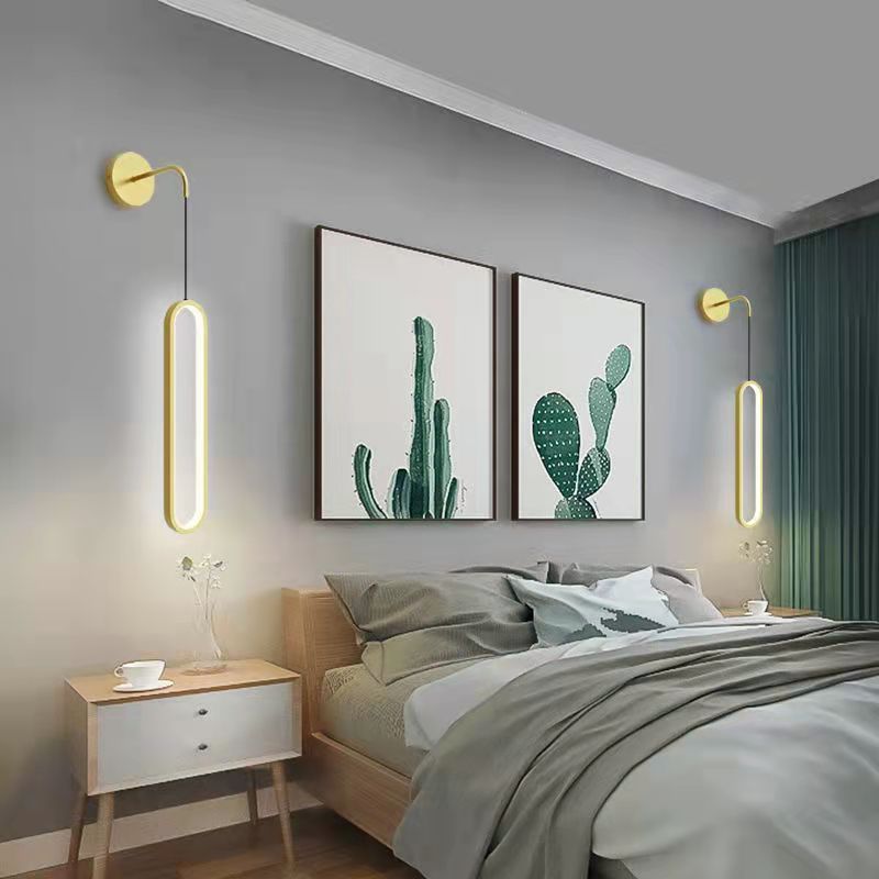 Modern Minimalist Bedside Wall Lamp Living Room Wall Light