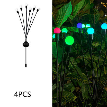 Simulation Firefly Solar Light Outdoor Decor Solar LED Lights Outdoor Garden Lights