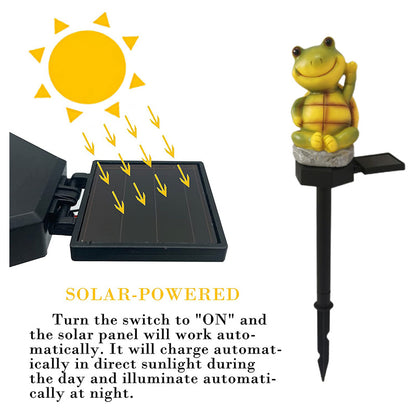 Solar Garden Light Outdoor, Owl Solar Garden Stake Light