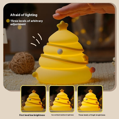 Christmas Tree Silicone Night Lights Table Lamp