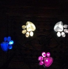 Solar Powered Animal Paw Print Lights LED Solar Lamps