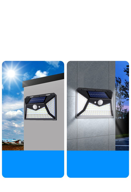 Household Solar Human Body Induction Wall Lamp