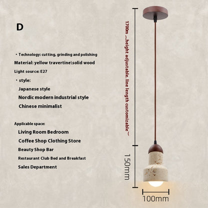 Retro Dining-room Lamp Bedroom Bedside Chandelier Cream Style