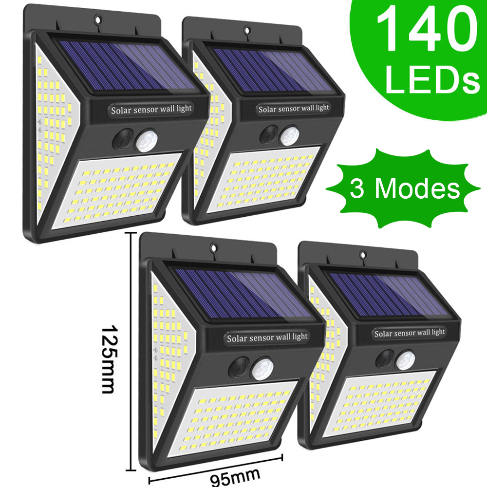 Outdoor Solar Lamp With Motion Sensor Solar Powered Sunlight