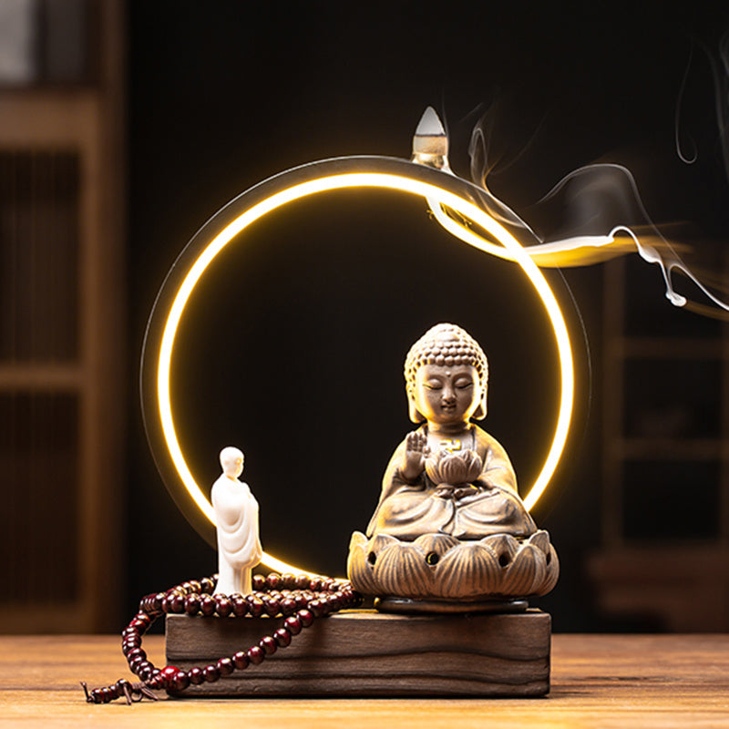 Backflow Incense Burner Home Living Room Desktop Aroma Decoration