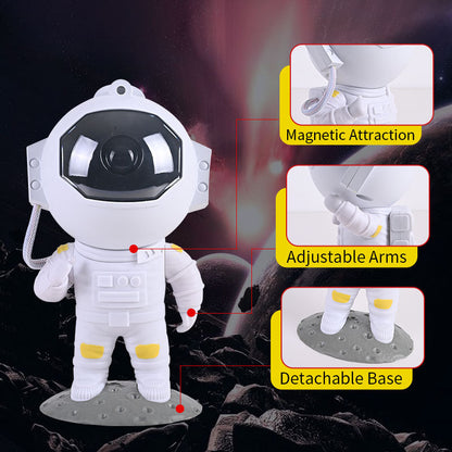 Galaxy Star Projector Starry Sky Night Light Astronaut Lamp