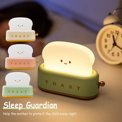 Creative LED Bread Maker Night Light Dimming Lamp