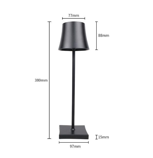 European Style Reading Bedside USB Charging Led Desk Lamp