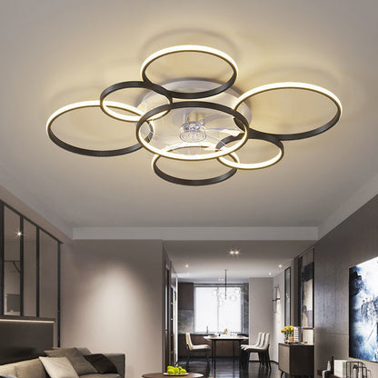 Ceiling Suction Living Room Bedroom Fan Light