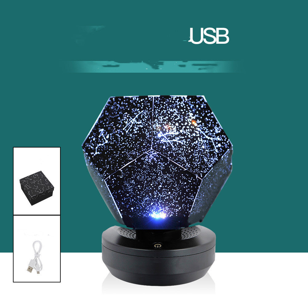 LED Starry Sky Projector Night Lights 3D  Home Planetarium  Room Lighting